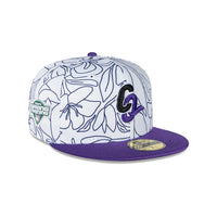 gorra new era 5950 quecon summer trng 24 optc wht