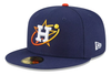 gorra new era 5950 houast alt side patch lt nvy mx 24