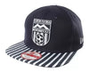 gorra new era 950 of monray navy retro strip