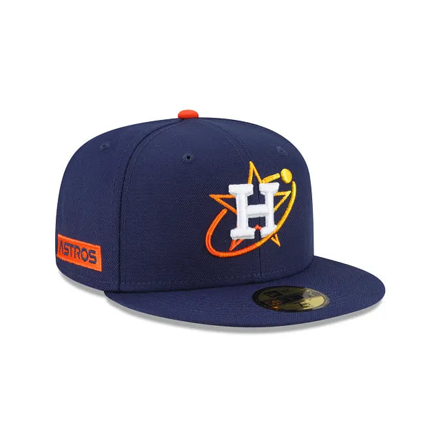 Gorra New Era 59FIFTY Houston Astros Alt Side Patch LT Navy MX 24