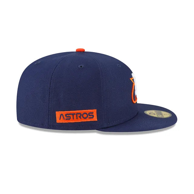 Gorra New Era 59FIFTY Houston Astros Alt Side Patch LT Navy MX 24