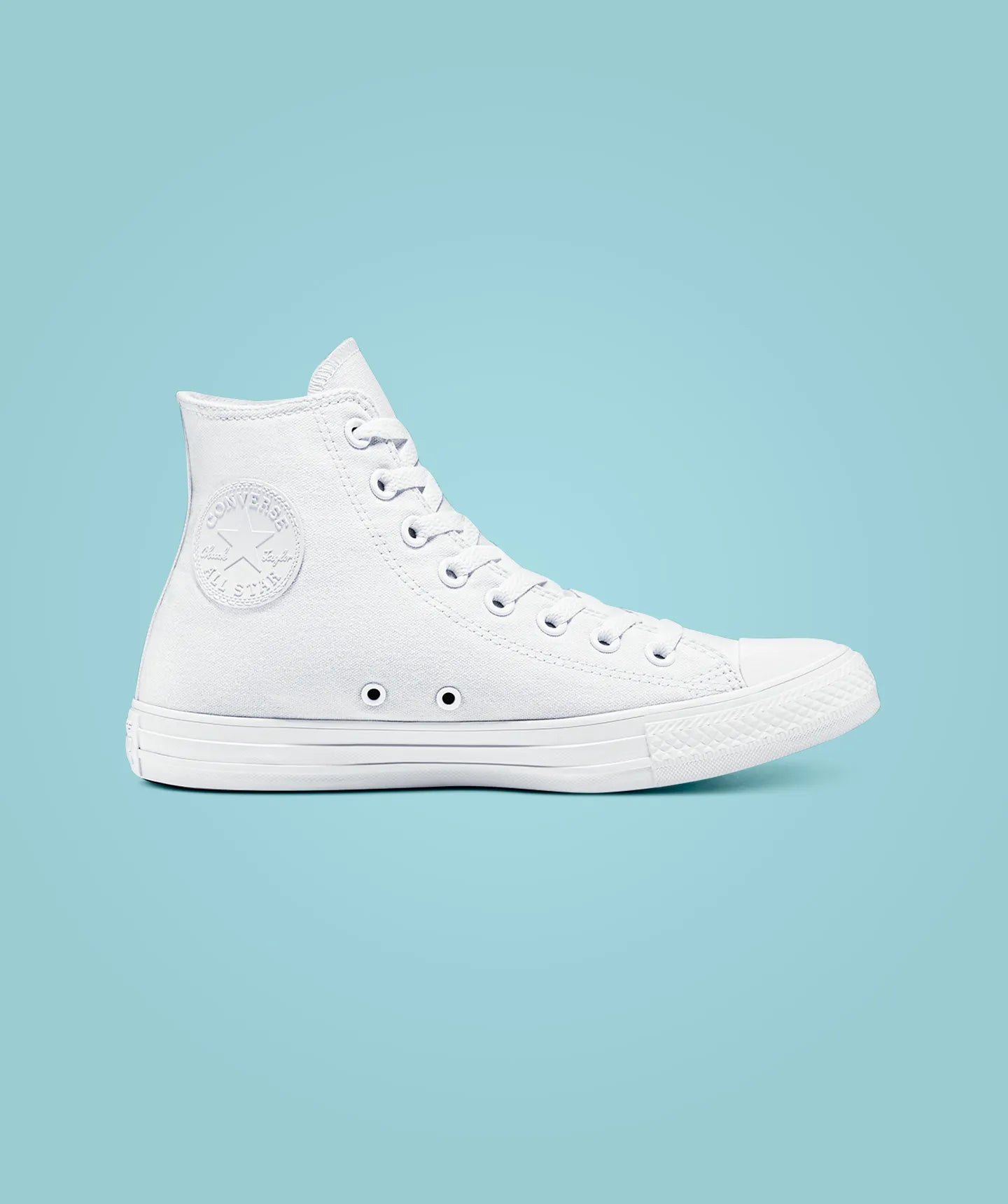 tenis converse c taylor a/s hi wht mono
