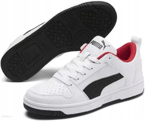 tenis puma rebound layup lo sl jr