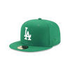Gorra New Era Los Angeles Dodgers Kelly Green On White 59Fifty Fitted