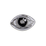 pin metálico ojo