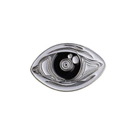 pin metálico ojo