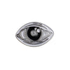 pin metálico ojo