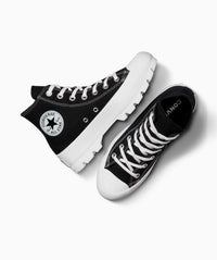 tenis converse ctas lugged hi black/white/black