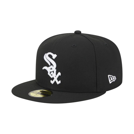 gorra new era 5950 eg sp blkblkwhi chiwhi