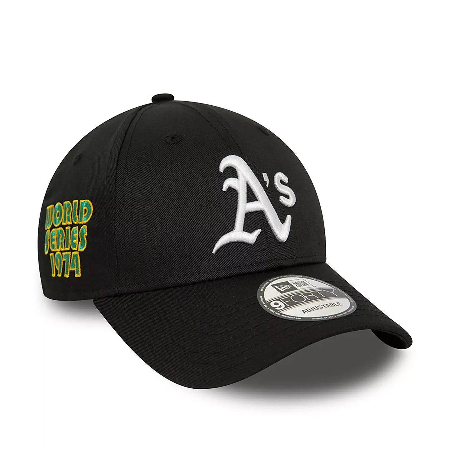 gorra new era patch 9forty oakathco blkkgr
