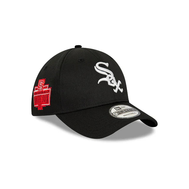 gorra new era patch 9forty chiwhico blkkgr