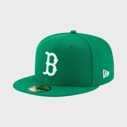 gorra new era 5950 bosred kelly green white