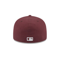La gorra New Era 5950 Los Angeles Dodgers Maroon