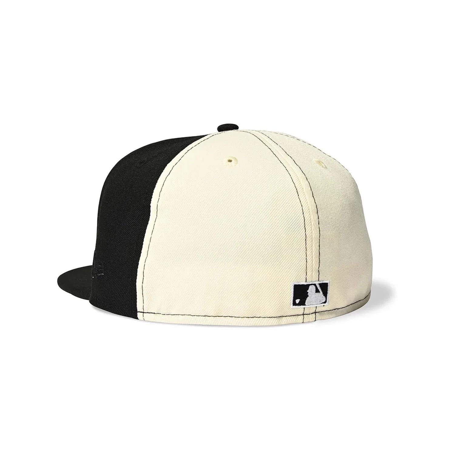 gorra new era 5950 bosred chrome white