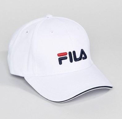 gorra fila cotton twill baseball cap
