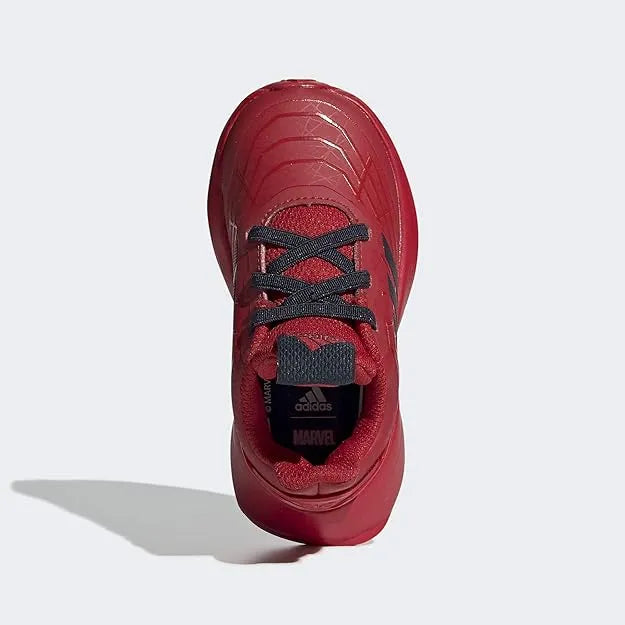 tenis adidas rapidarun spider-ma scarle/legink/ftwwht