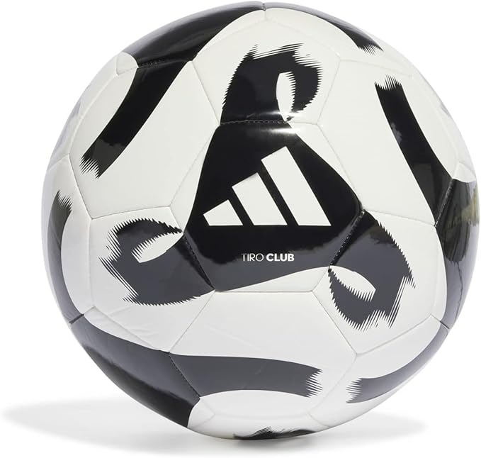 balon adidas tiro clb white/black