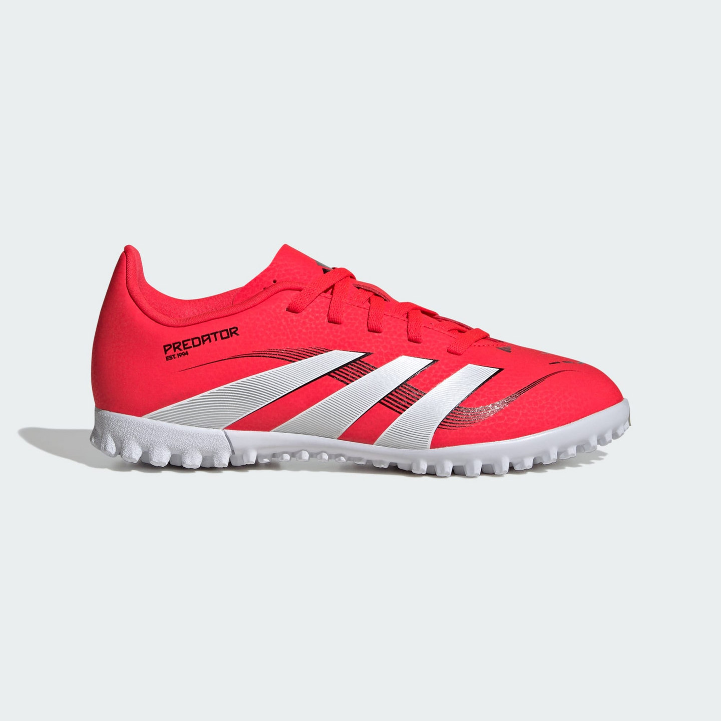 tenis adidas predator club tf j lucred/ftwwht/cblack