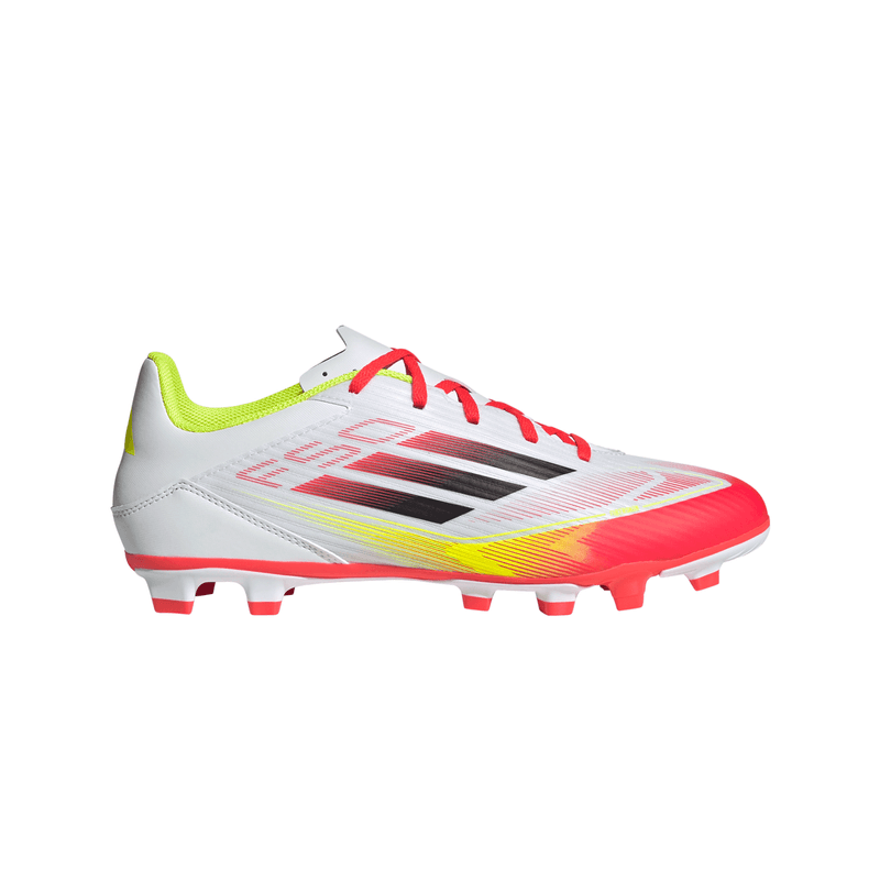 tenis adidas f50 club fg/mg ftwwht/cblack/syello