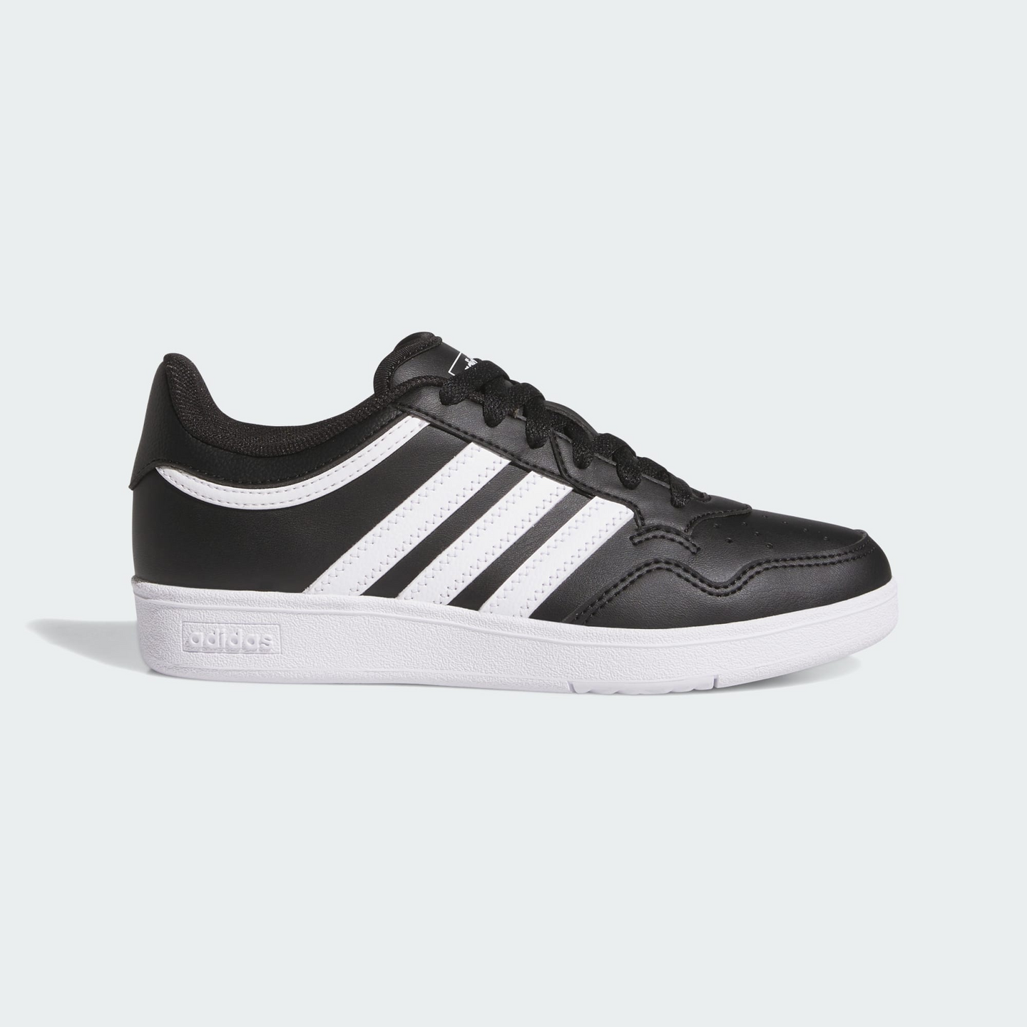 tenis adidas hoops 4.0 j cblack/cblack/ftwwht