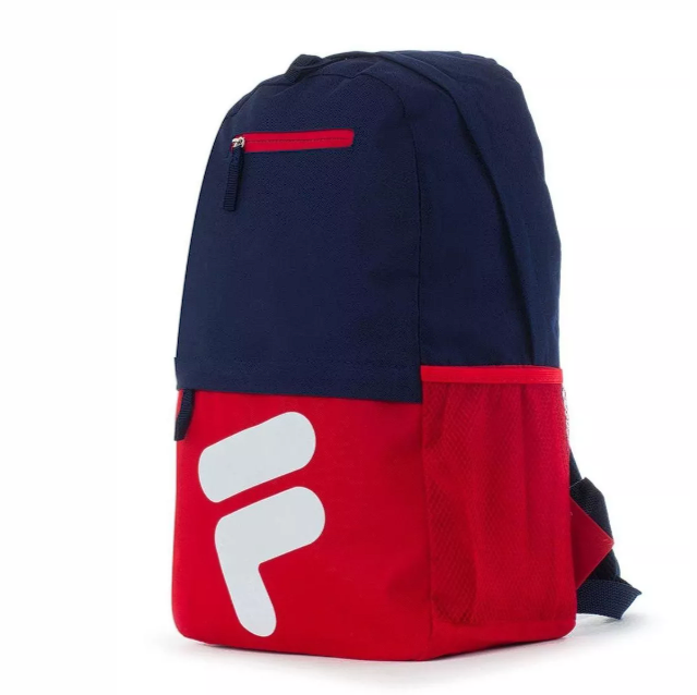 mochila fila first marino roja