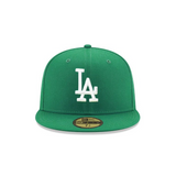 Gorra New Era Los Angeles Dodgers Kelly Green On White 59Fifty Fitted