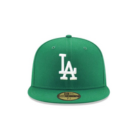 Gorra New Era Los Angeles Dodgers Kelly Green On White 59Fifty Fitted